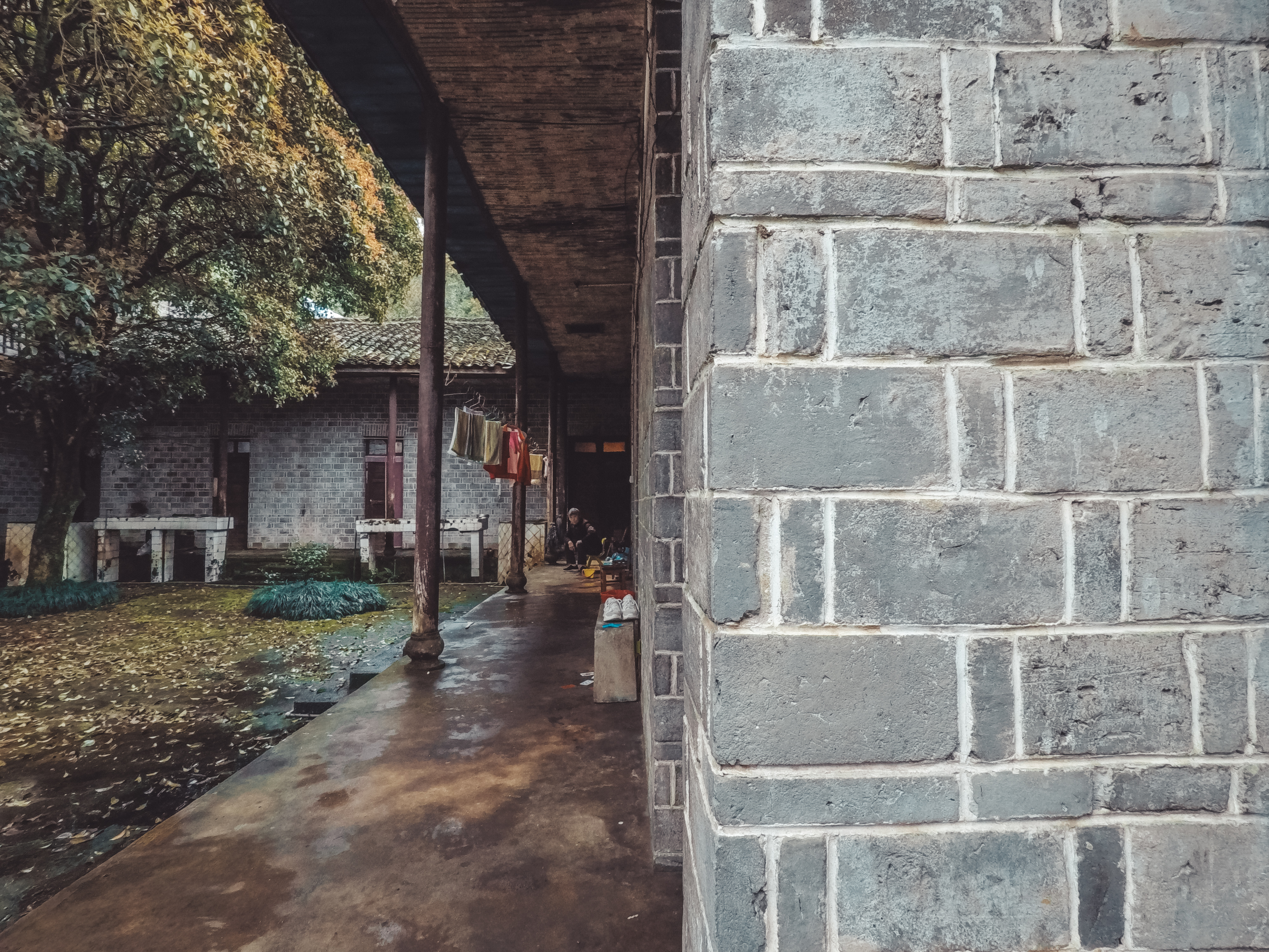 绿水青山的垦殖场