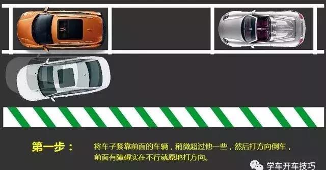 短距离侧方停车技巧现实版,路窄侧方停车技巧