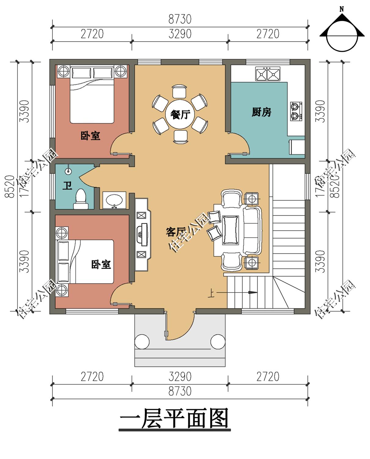 60平方别墅设计图及效果图,100平米小户型设计实景照