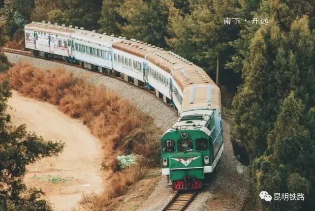 滇越百年米轨铁路小站通往远方,开远滇越铁路米轨历史沿革