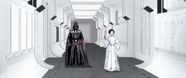 黑武士小摆件,黑武士套装摆件