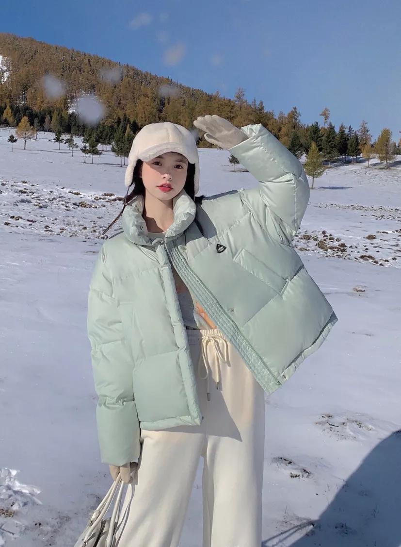 烂大街的阔腿裤也穿出高级感,阔腿裤就要选择保暖又显瘦的