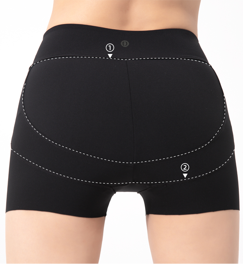 提臀安全裤白色夏天薄款,高腰收腹提臀裤夏季