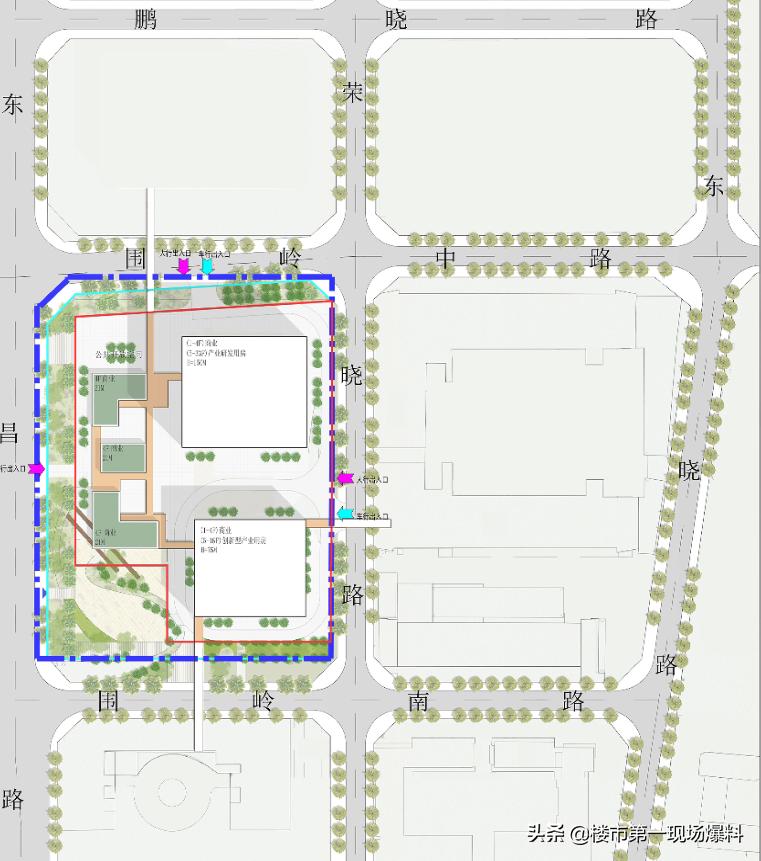 深圳布心水围村旧改70层住宅,布心水围村京基旧改