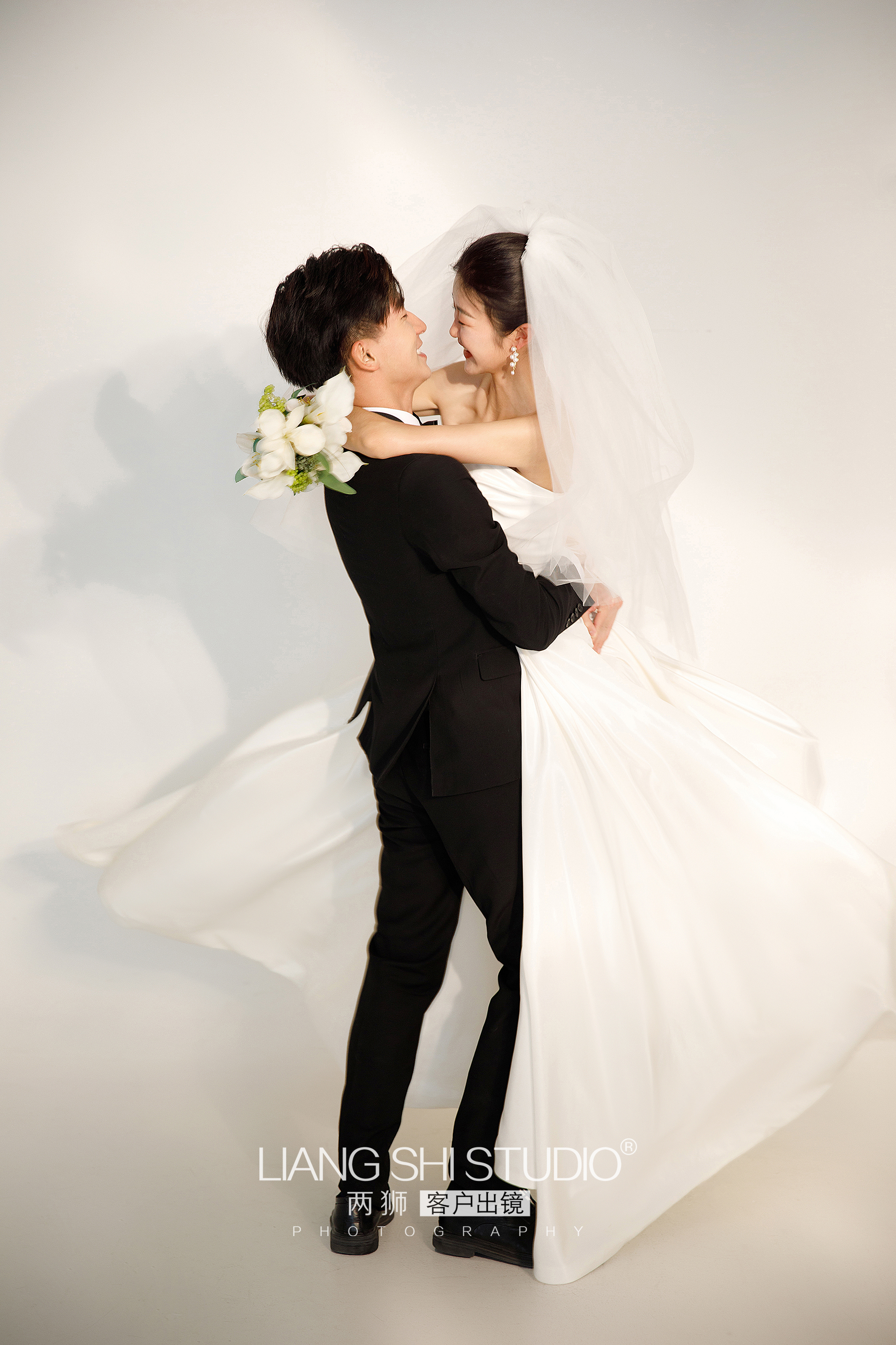 爱惨了的法式复古婚纱照,爱惨了的韩式内景婚纱照