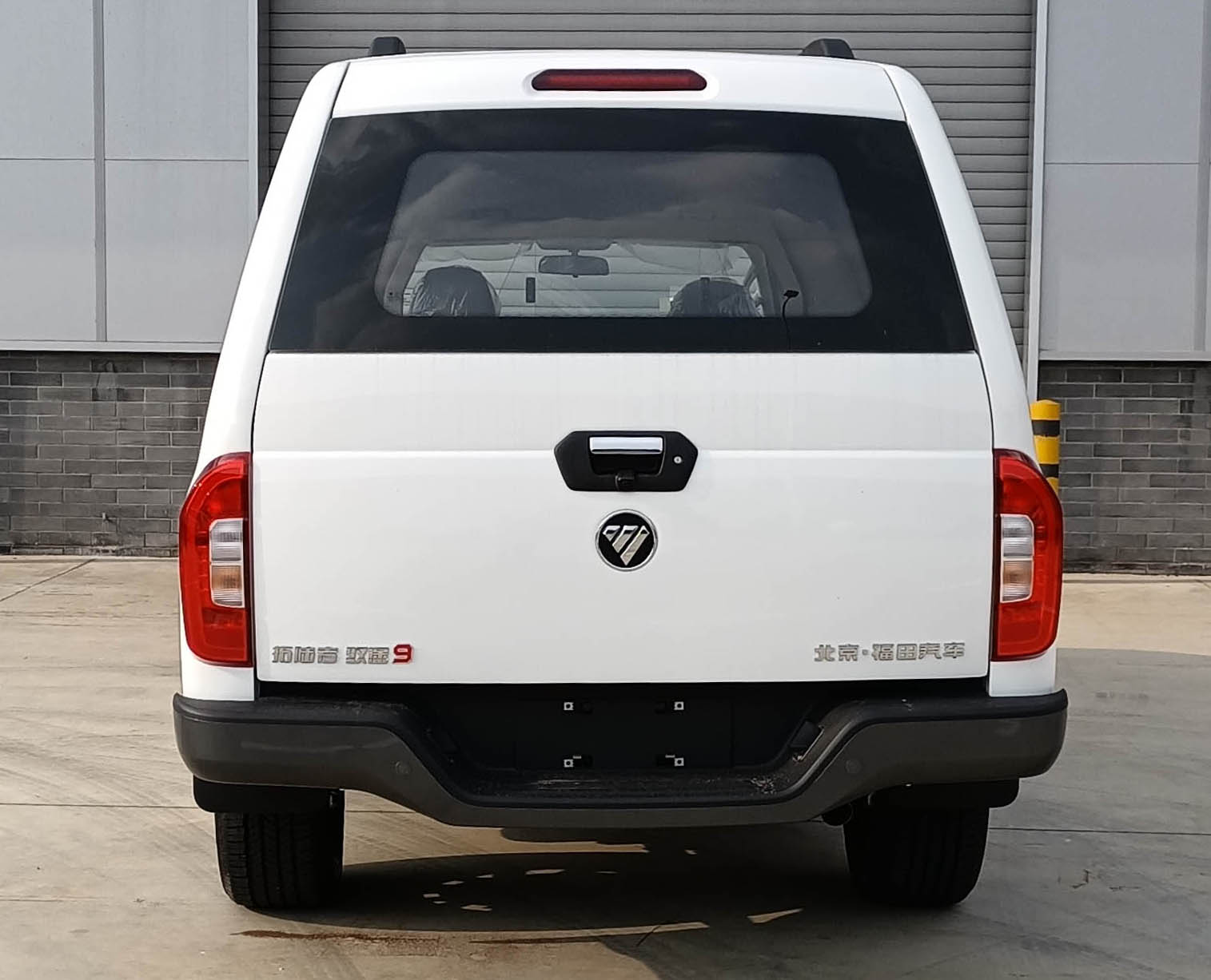 北汽福田全新大皮卡实车曝光,北汽福田皮卡车多少钱