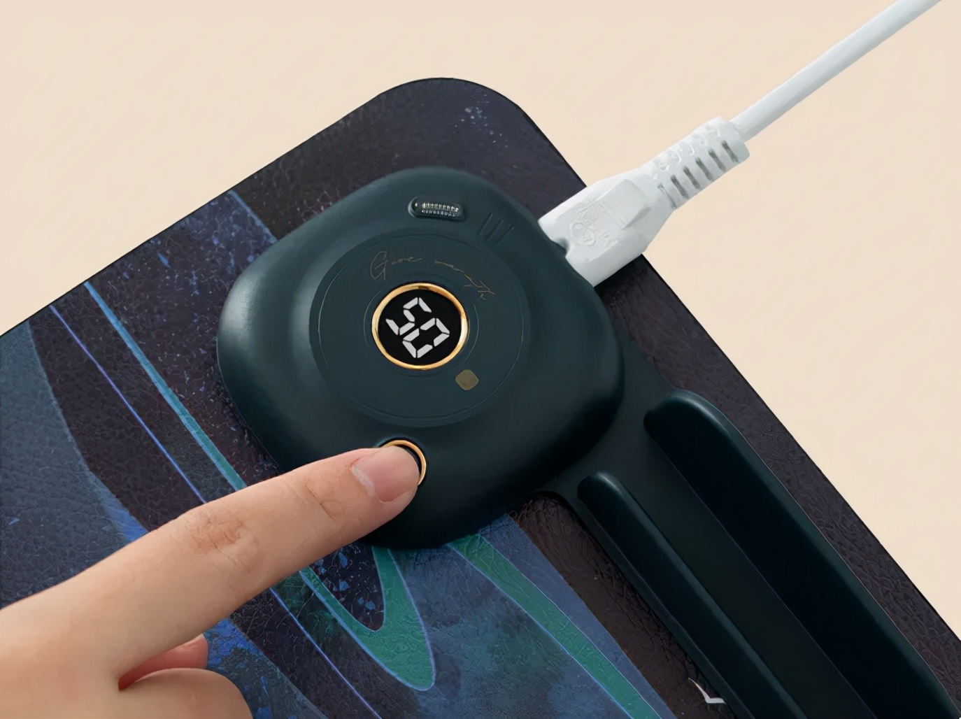 冬天写字暖手字母桌垫,冬天写字暖手桌垫高级感