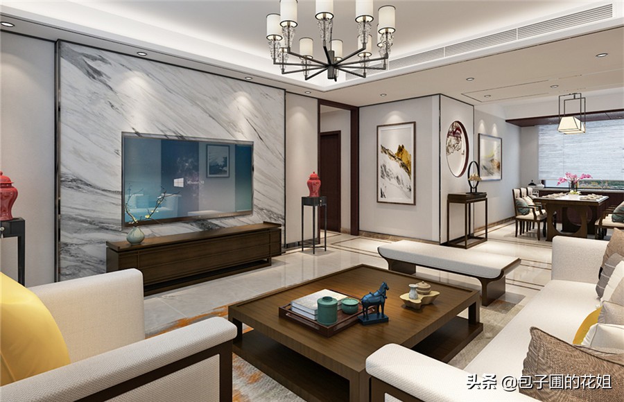 鲁能领秀城漫山香墅麓府285平,鲁能领秀城麓系洋房143样板间