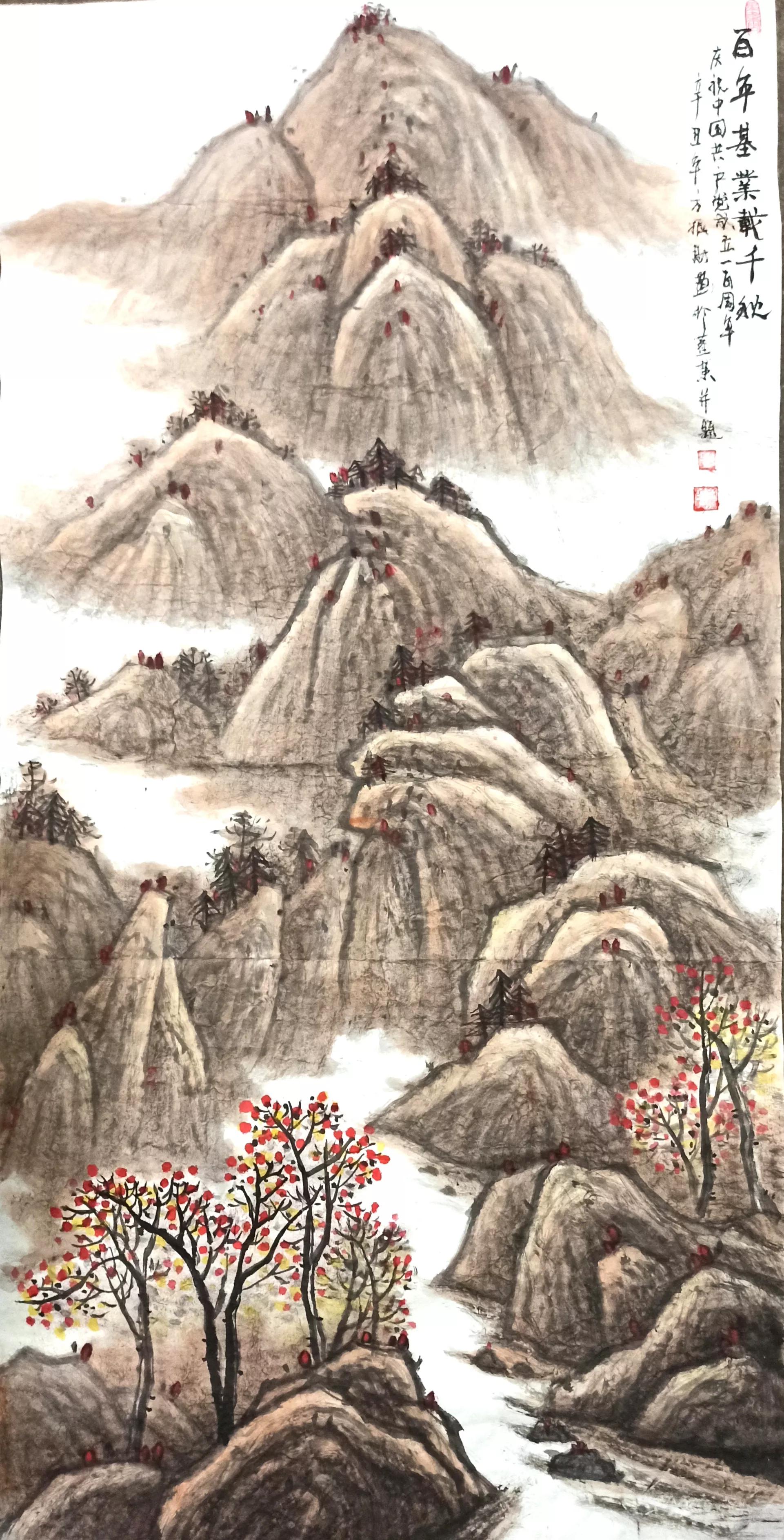 方振财花鸟作品欣赏,方振财花鸟画欣赏图片