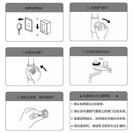 燃气热水器天冷了怎么防冻,燃气热水器防冻故障怎么处理