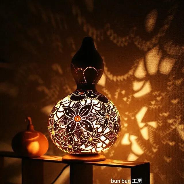 日本主妇用葫芦做灯,一个卖出1000高价:精致的手作真值钱