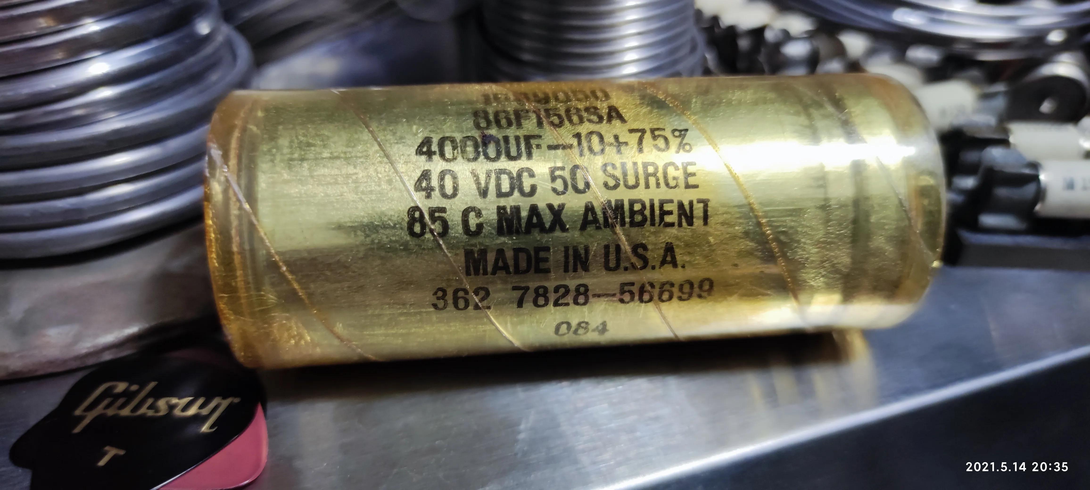 美国MEPCO古董电容