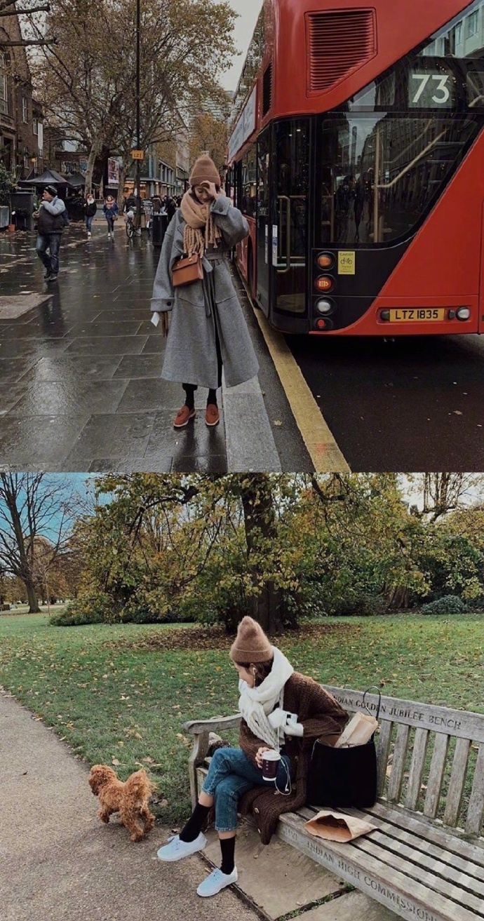 韩国欧尼干练秋冬穿搭,韩国欧尼清新甜美的日常穿搭范本