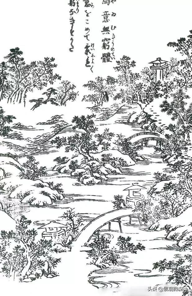 日本最有名枯山水庭院,日本枯山水效果图