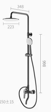 花洒淋浴喷头摩恩,增压花洒喷头十大品牌