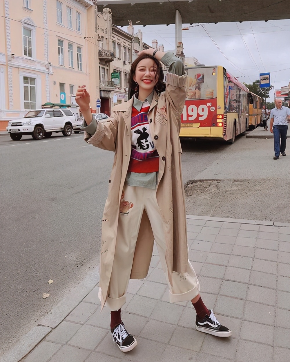 韩系穿搭温柔风穿搭,简约气质的韩系风格日常实用穿搭