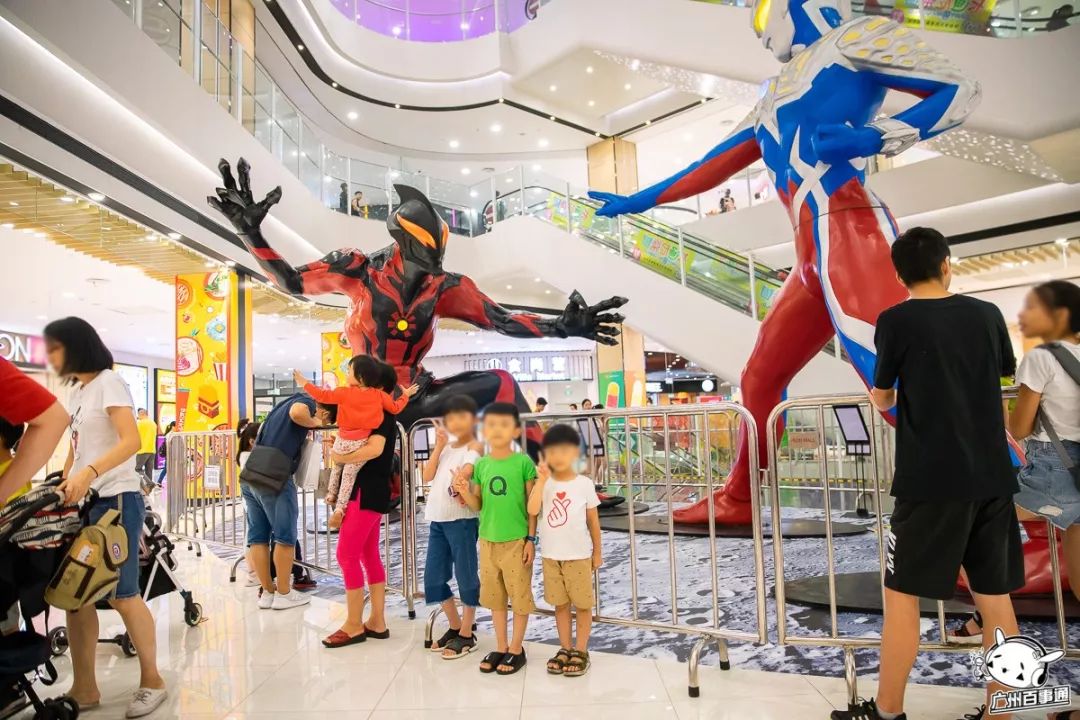 永旺梦乐城奥特英雄展,永旺梦乐城奥特英雄对战表演