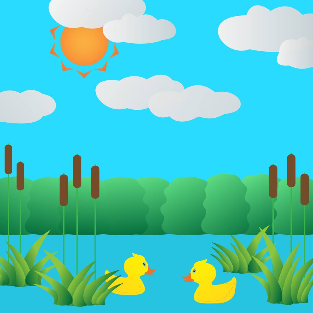 一年级描写小鸭子的作文,小学生作文可爱的小鸭