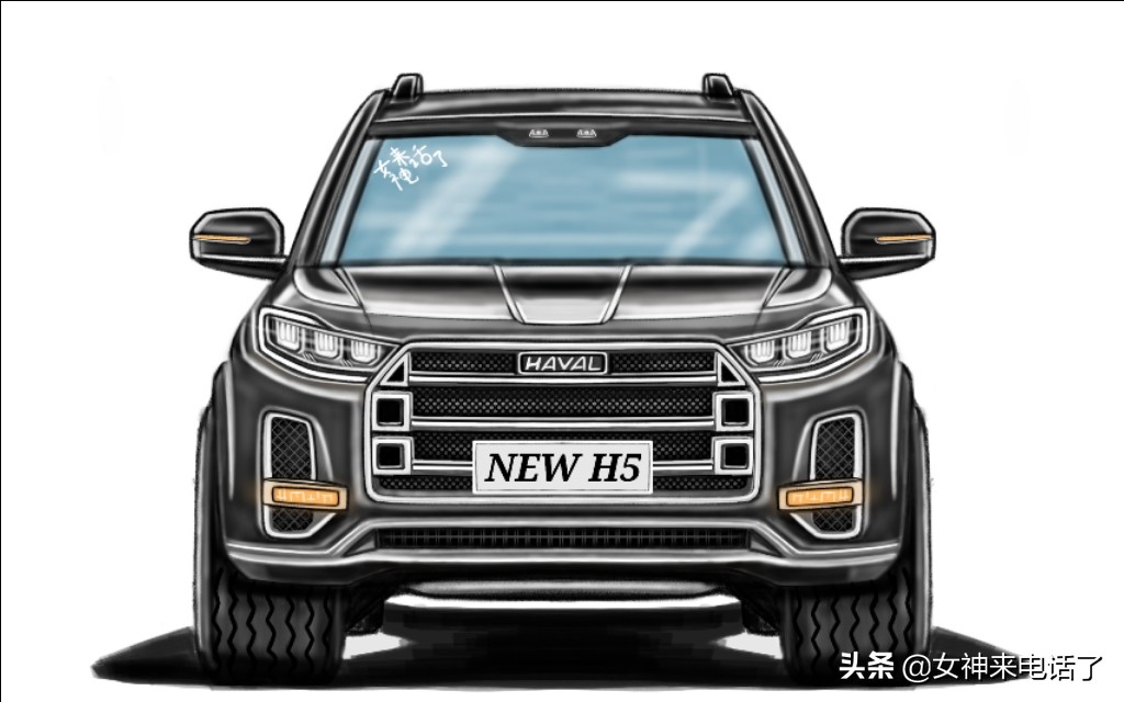 哈弗h5新款硬派改装,大猜想春节豪车