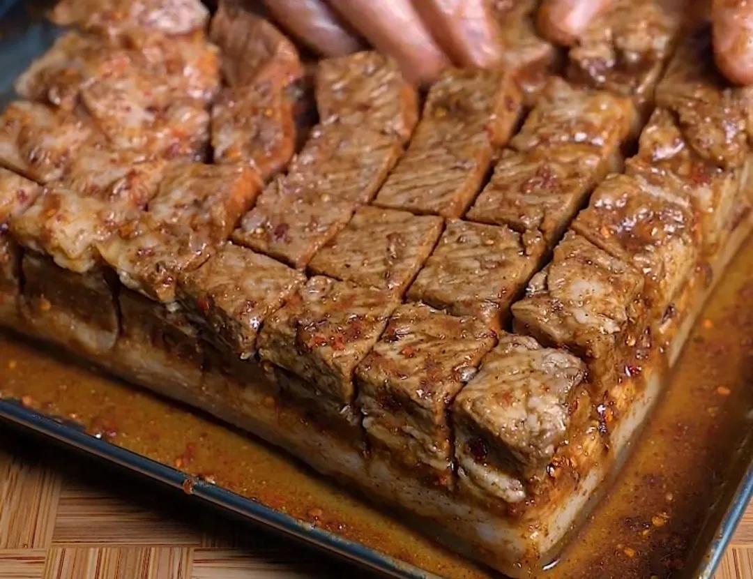 超香的脆皮五花肉,超好吃脆皮五花肉