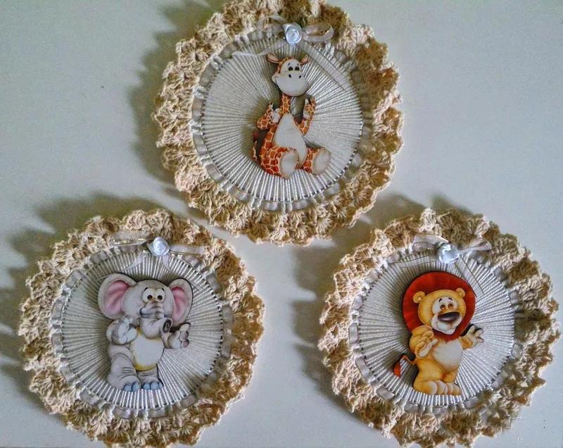 废旧光盘钩针收纳,可以钩什么物件好看又实用