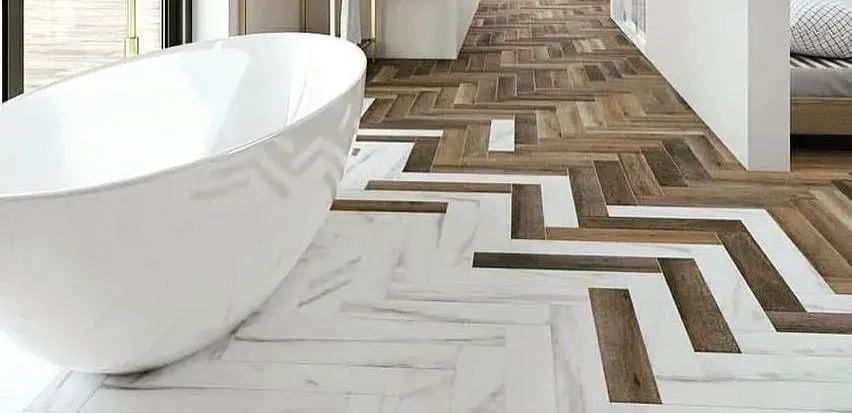 瓷砖通铺怎么搭配最好看,当下实用且流行的瓷砖搭配