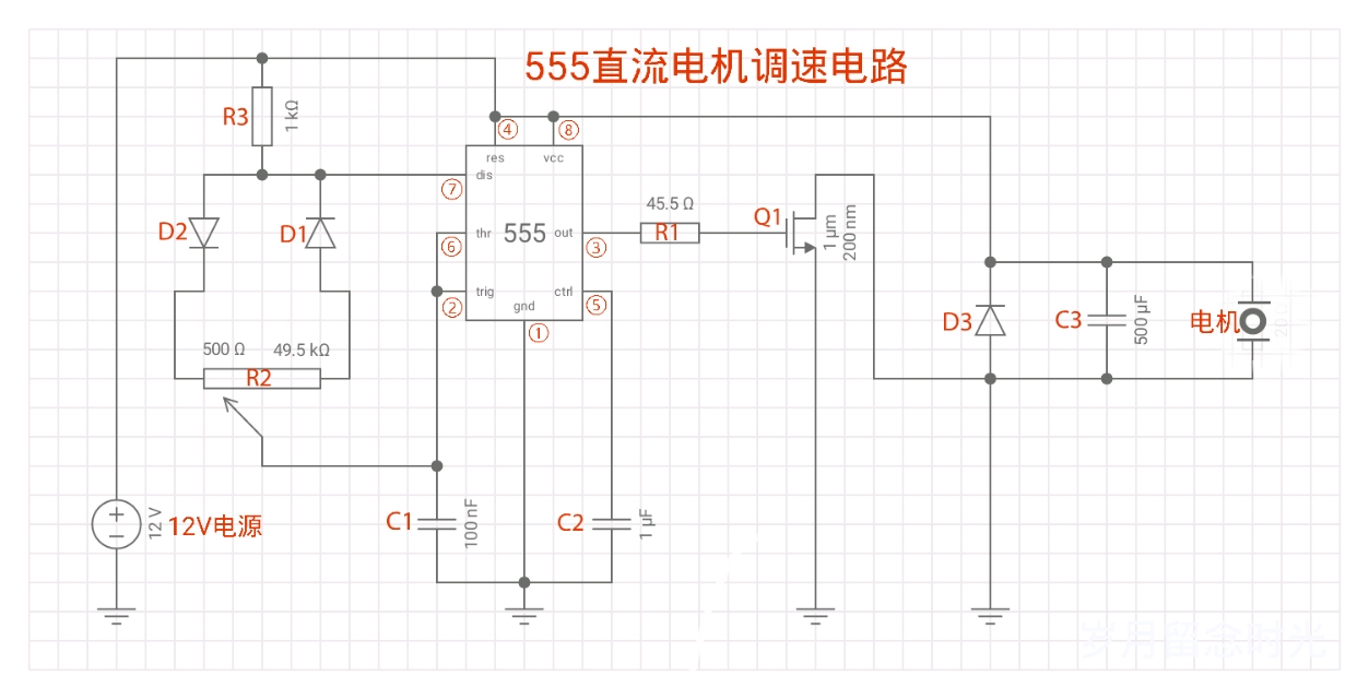 diy直流电调速器,自己制作220v交流电机调速器