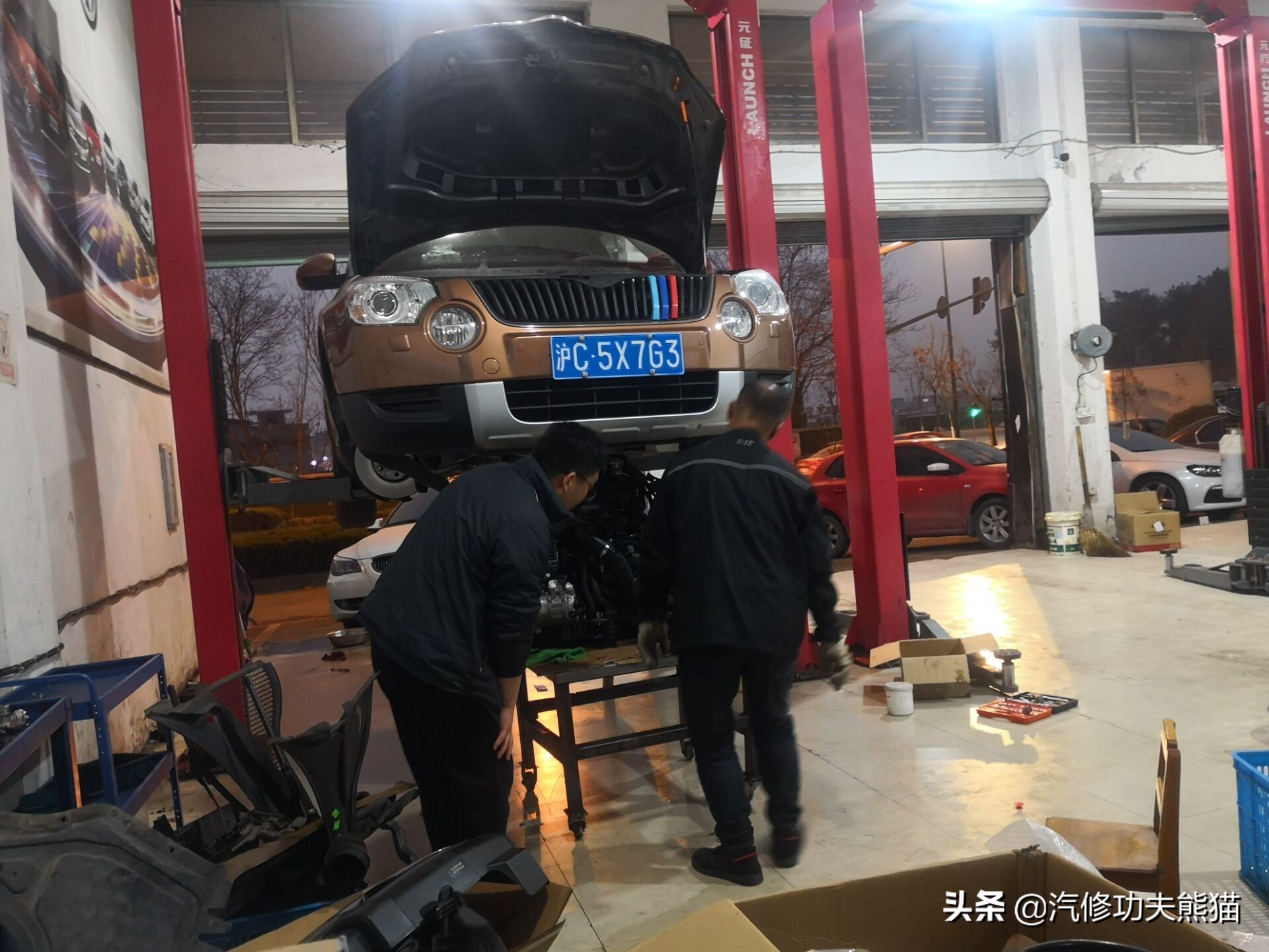 斯柯达烧机油是免拆治理还是大修,斯柯达昊锐烧机油大修