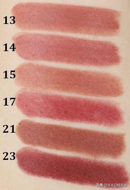 倩碧口红哪个色号好用,倩碧口红塑料质感