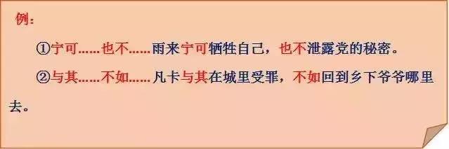 语文常用关联词大全,语文关联词知识点整理