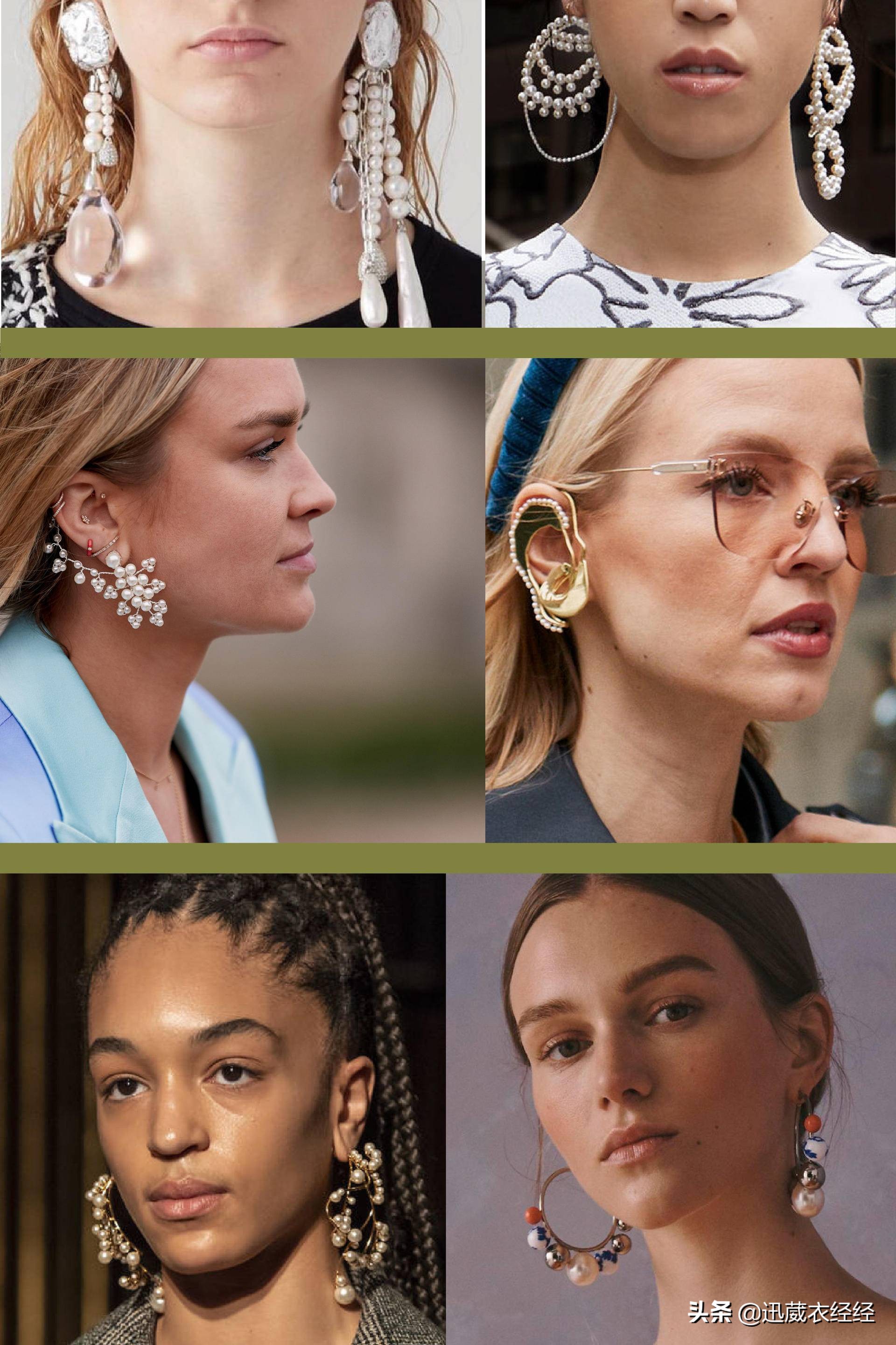 珍珠配饰怎么戴时髦又好看,珍珠搭配珍珠这样戴才气质又减龄