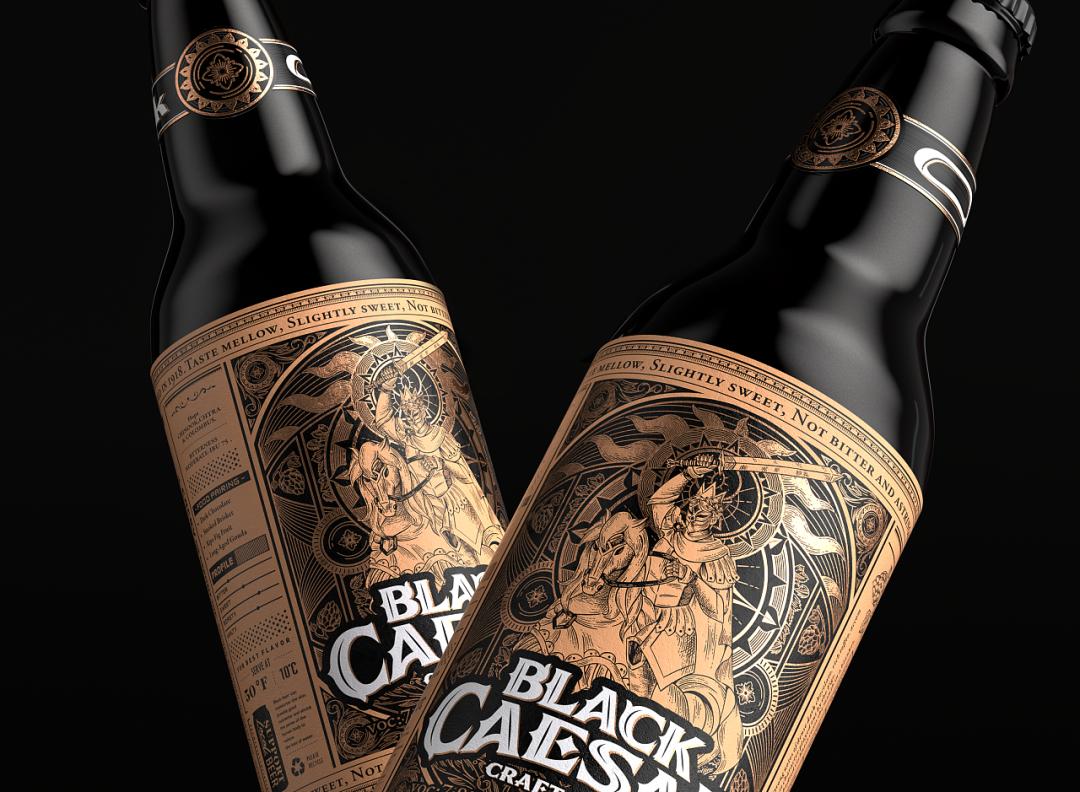 打破常规思维创新,口碑好的精酿啤酒包装设计图片