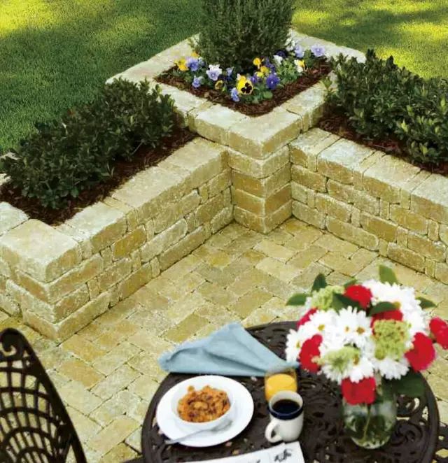 法国莱姆石石材,花园莱姆石效果