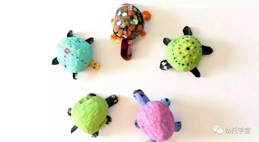 废物利用亲子手工制作坚果,创意坚果手工制作大全图片