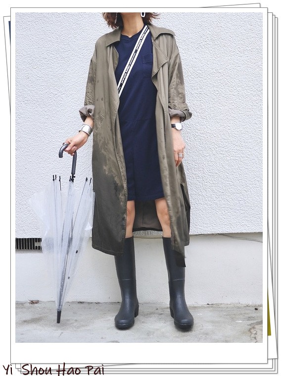 没有雨靴怎么防雨,防水冬季雨靴怎么搭配好看