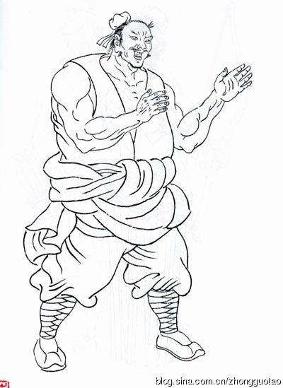 牛牧野水浒扑克,牛牧野水浒人物