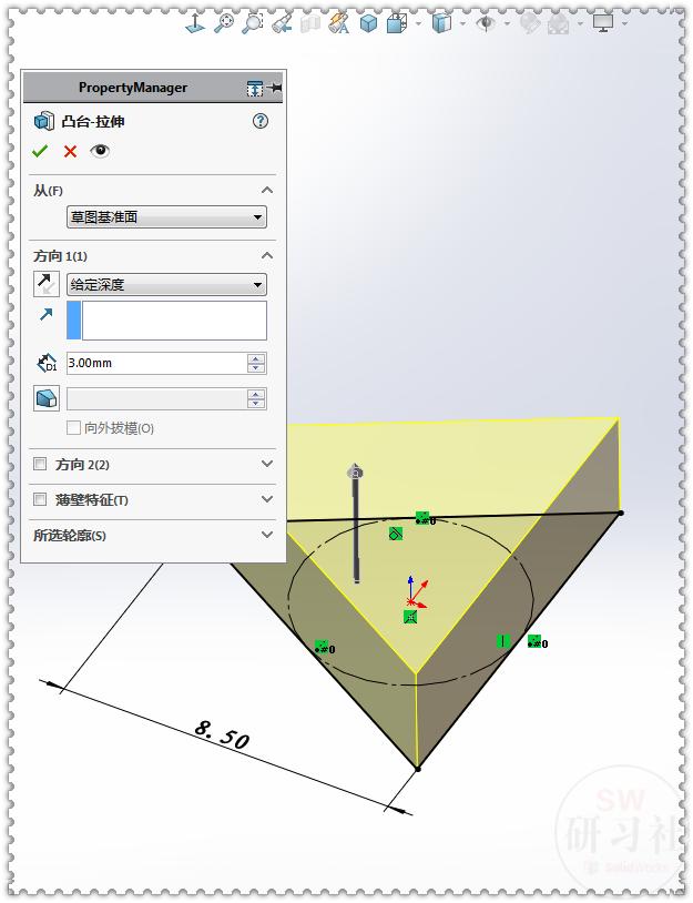用solidworks画结构件,用solidworks画圆柱体