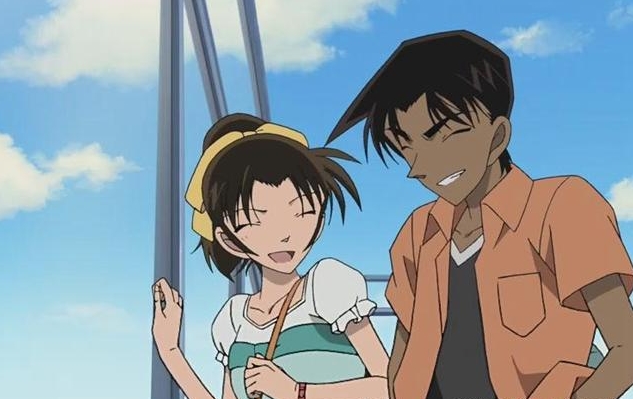 柯南中的白头发女角色,远山和叶柯南第四弹