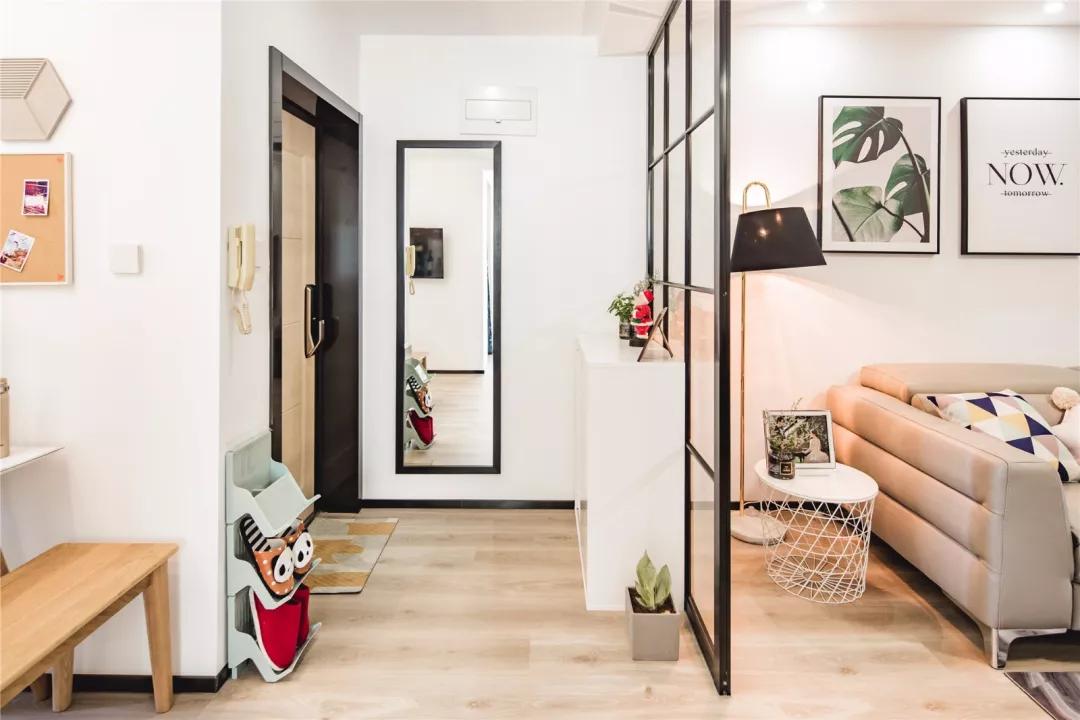 开门见厅小户型玄关,入户没玄关开门见厅