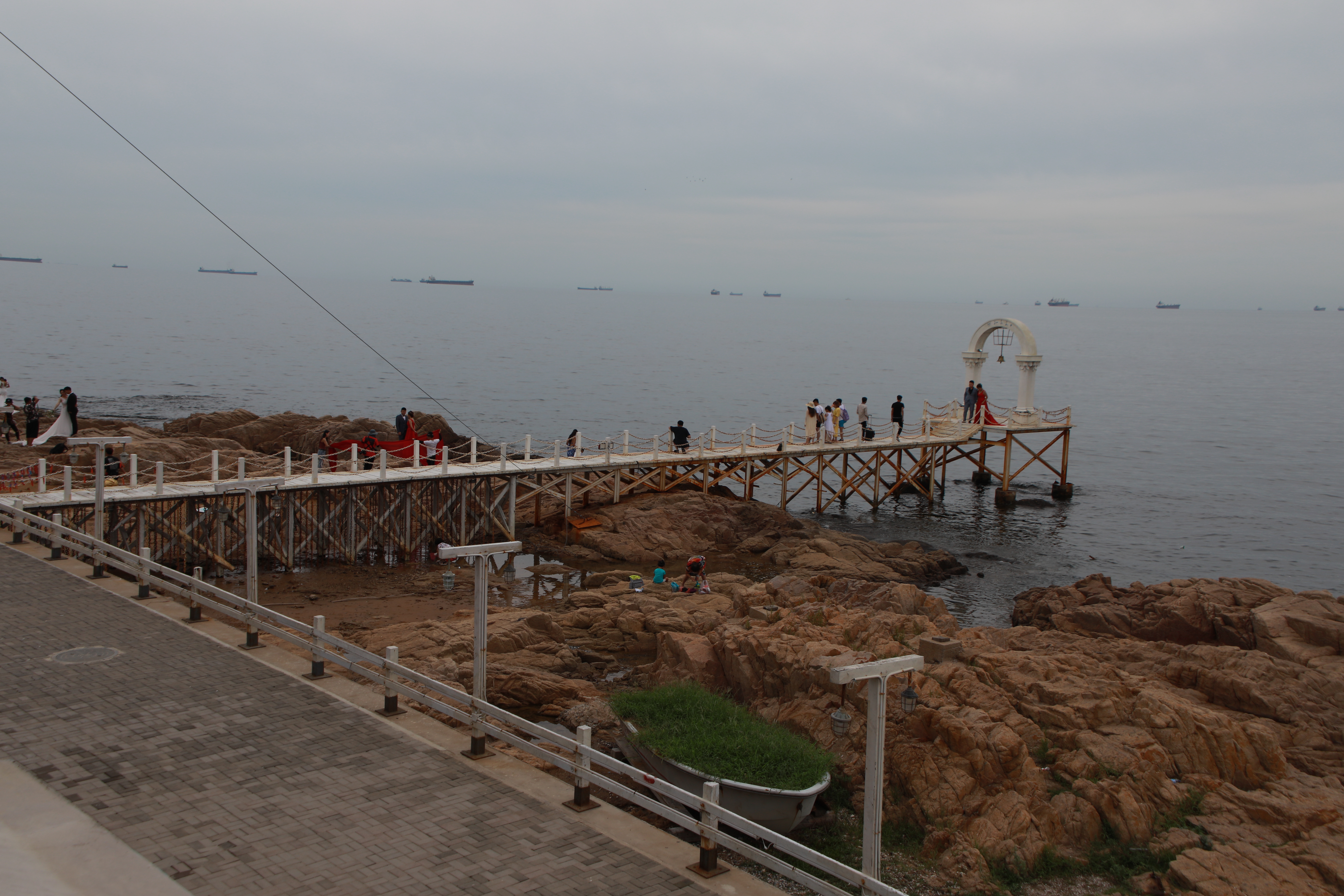 北戴河碧螺塔景点推荐,世界独一无二的海螺形螺旋观光塔