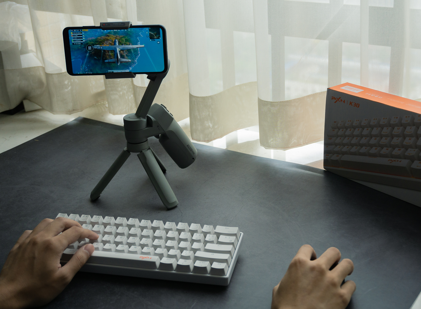 莱仕达k30手游键盘,如何用键鼠玩手游