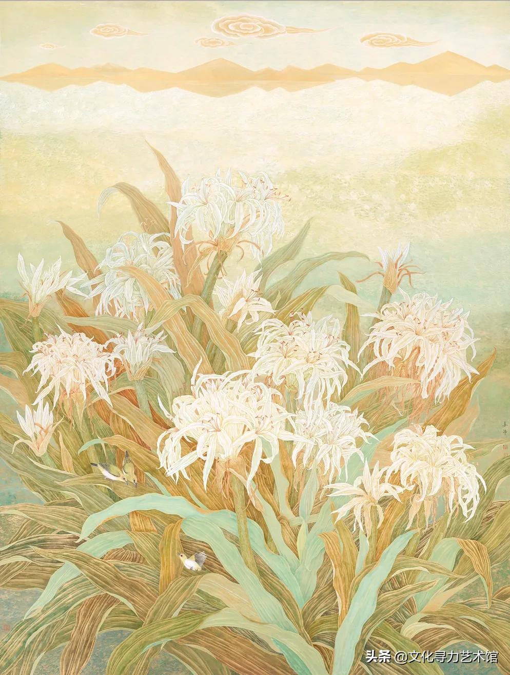 重点讲座当代花鸟画的传承及创作,姜沛画家