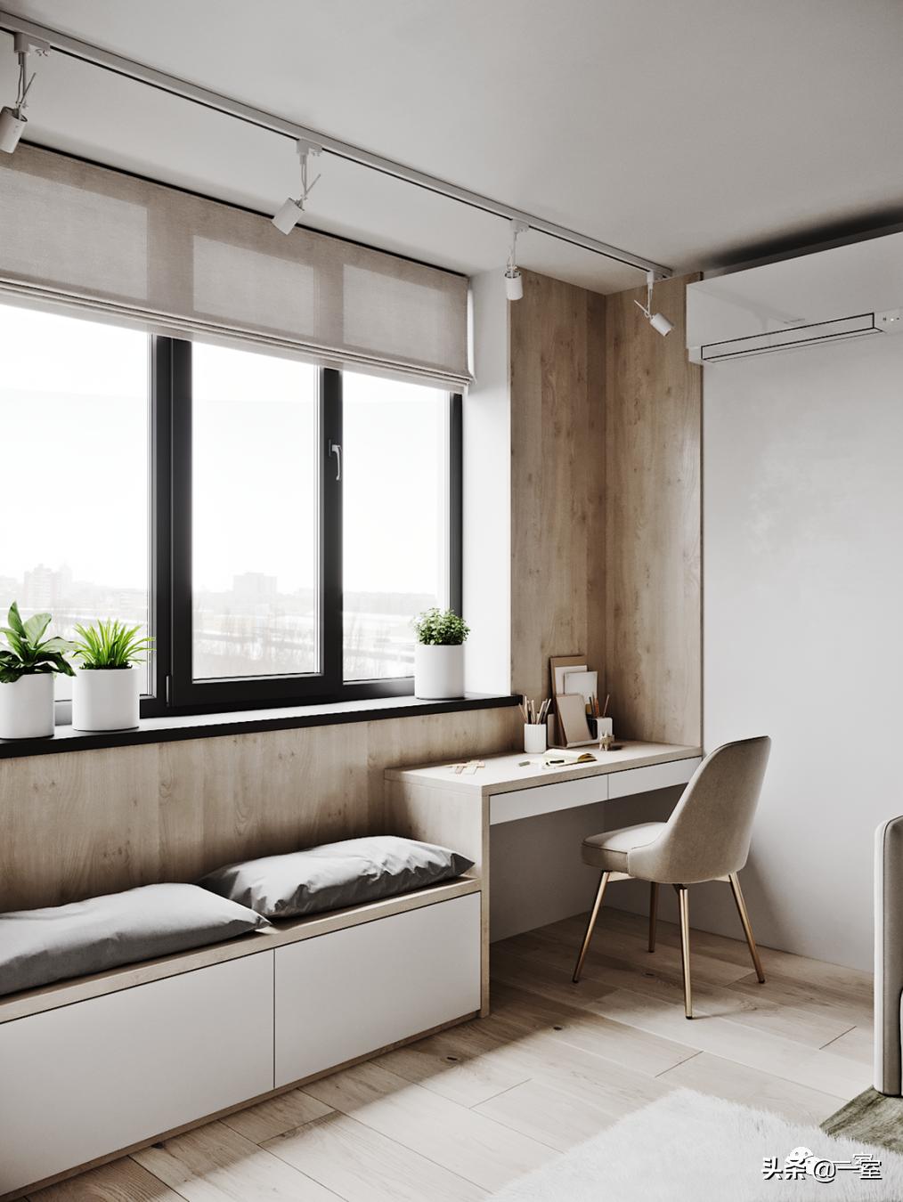 餐厅书房一体设计,书房客房一体设计