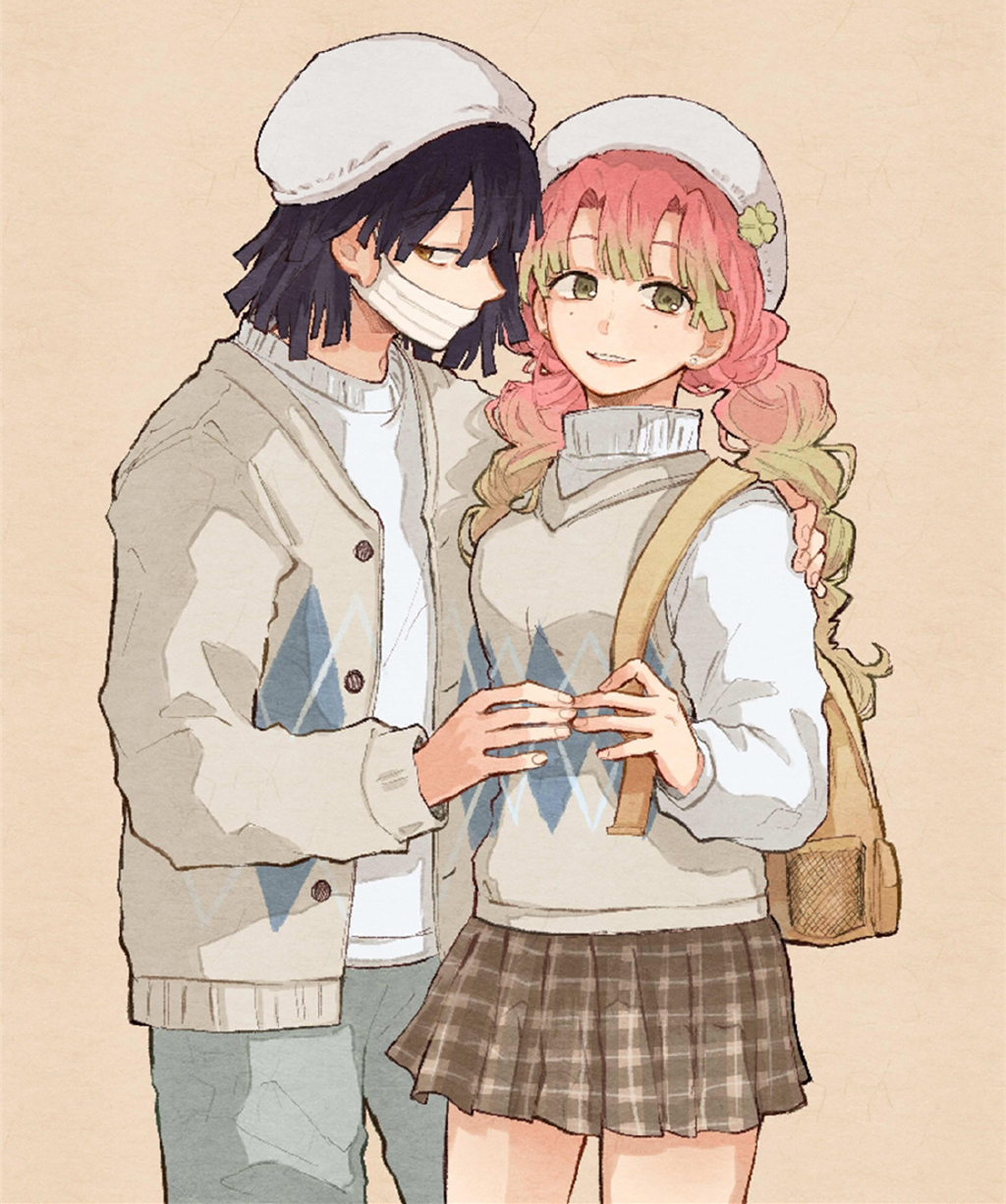 鬼灭之刃三大情侣组,鬼灭之刃兄妹两人的默契