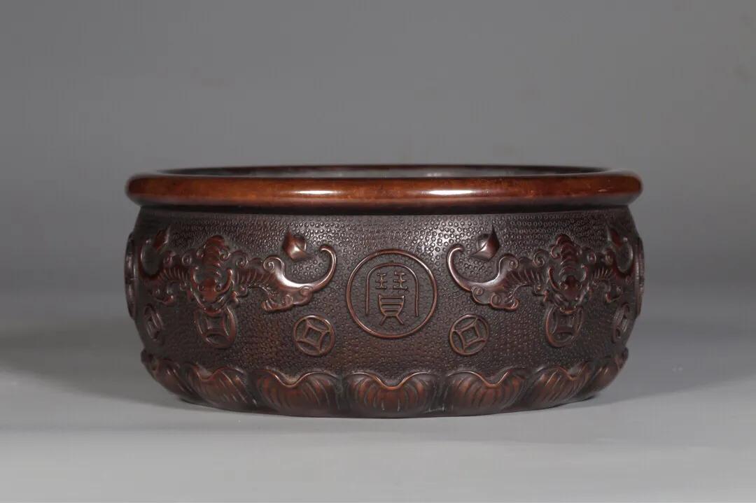 狮耳宣德炉内膛鉴别,明代宣德炉真假鉴别