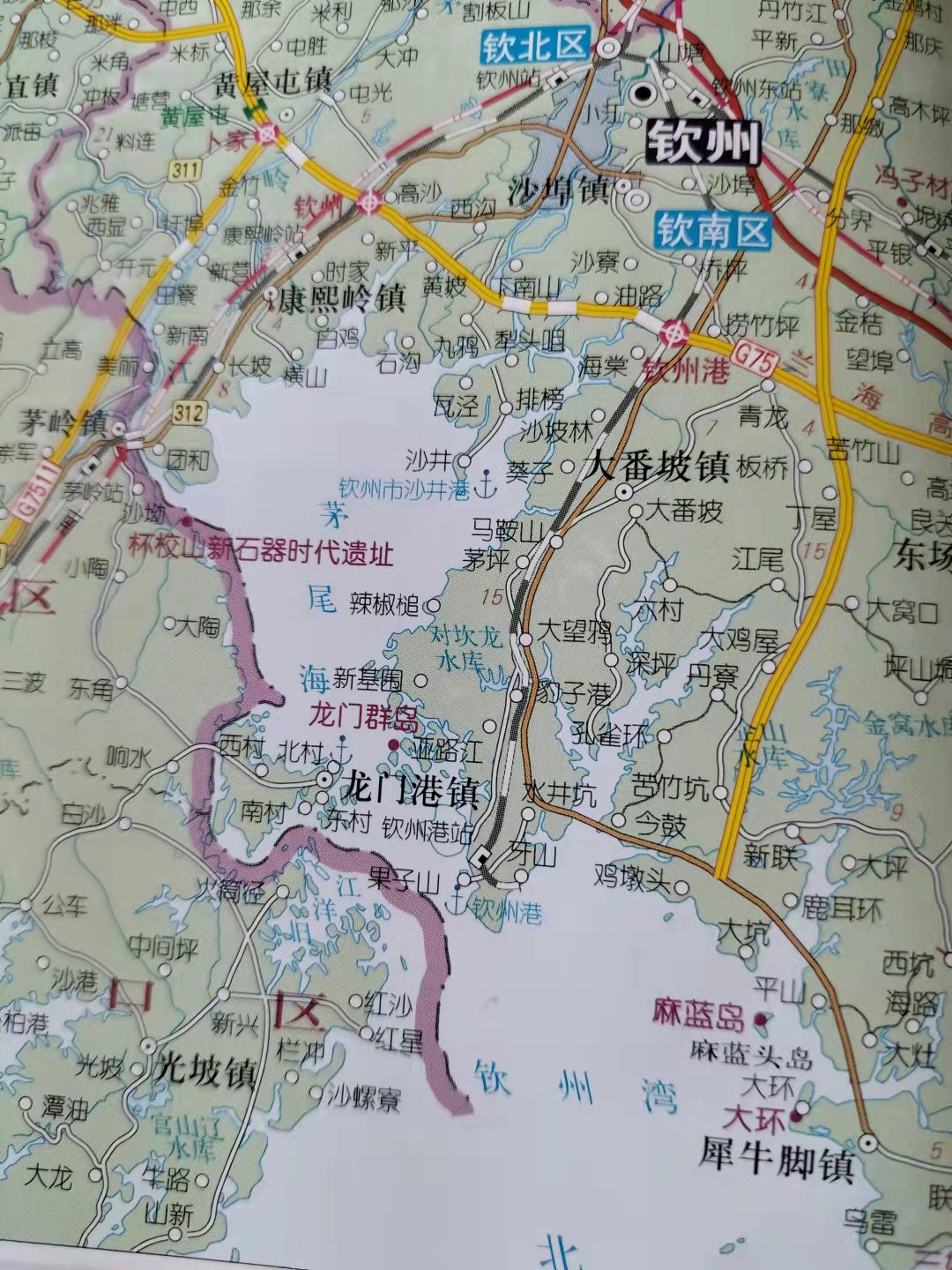 世界上最小的海在广西