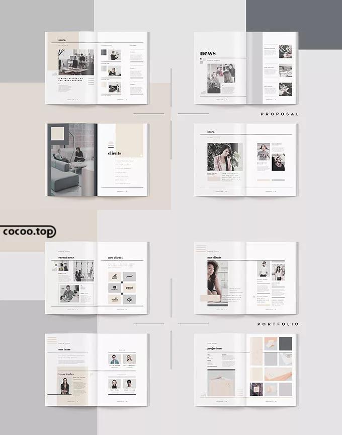 画册内页设计高级感,画册设计接单技巧