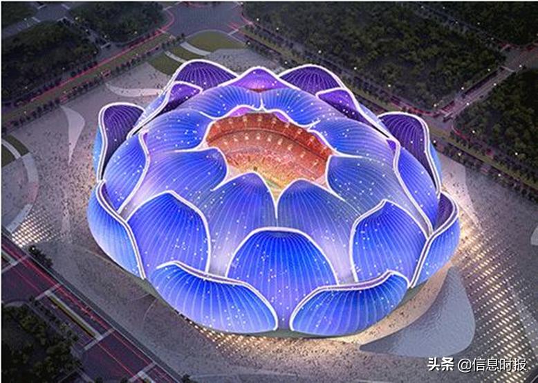 恒大中国风足球场图片,广州恒大足球场室内效果图