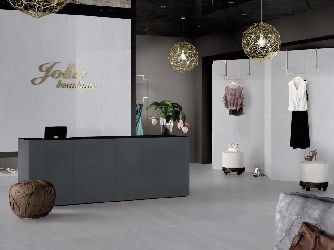 伊莉莎白瓷砖新品600×1200mm质感仿古，织布纹“素罗莎”