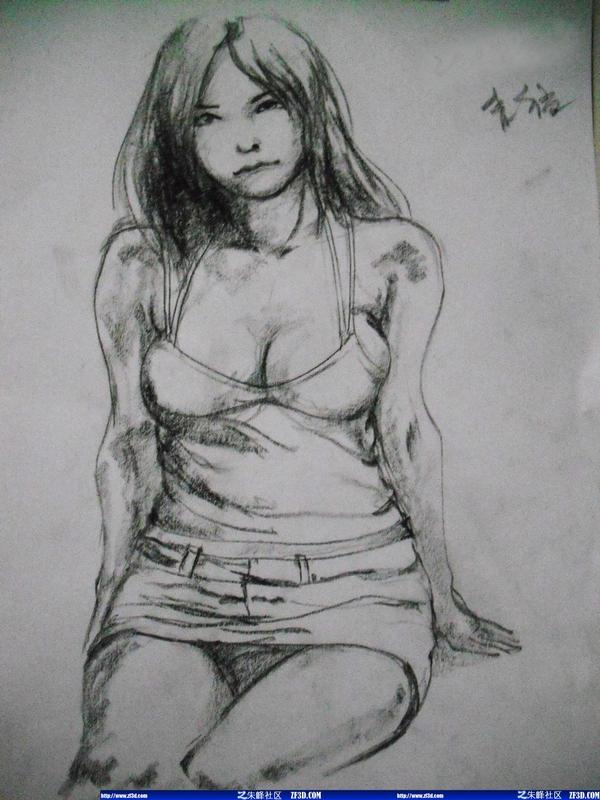 绘画素描入门教程速写,美术素描速写初学者简单教程